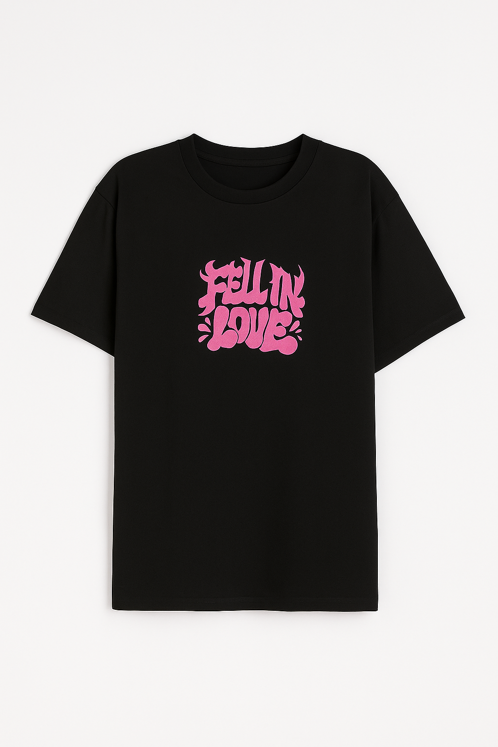 BLACK FELLIN LOVE TSHIRT