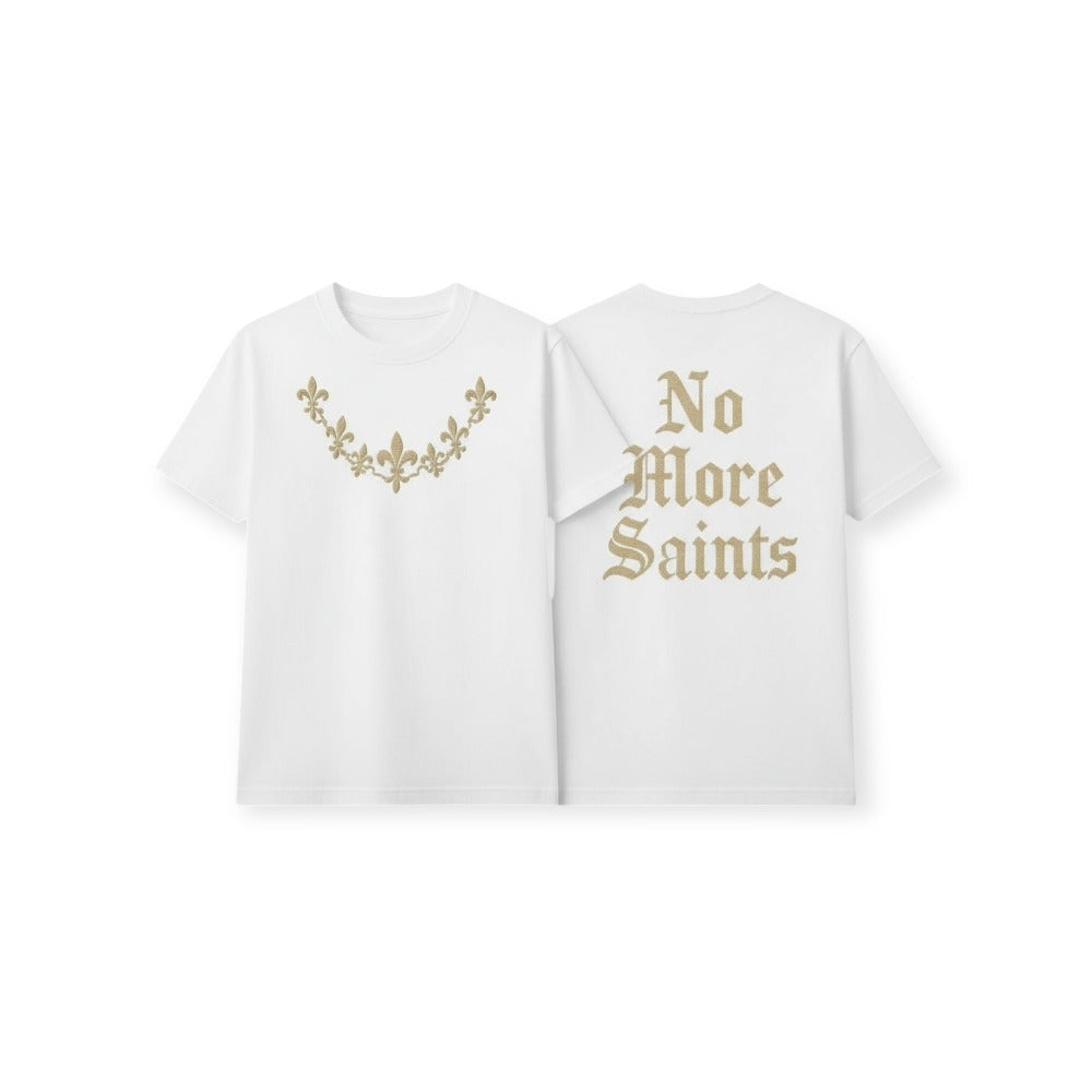 No More Saints White T-shirt